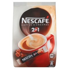 Nescafé 2in1 Coffee & Creamer Rozpuszczalny napój kawowy 200 g (20 saszetek)