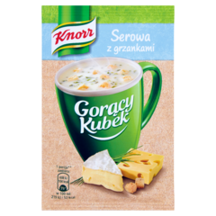 Knorr Gorący Kubek Serowa z grzankami