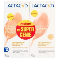 Lactacyd Femina Emulsja do higieny intymnej 2 x 200 ml