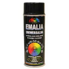 Eurocolor Emalia Uniwersalna Ral 9005 Czarna