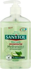 SANYTOL SANYTOL Mydło dezynfekujące nawilżające 250 ml – aloes i zielona herbata