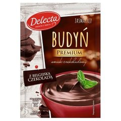 Delecta Budyń smak czekoladowy z belgijską czekoladą