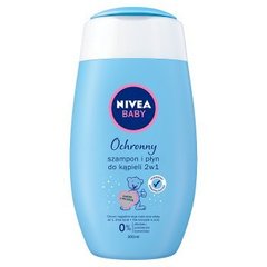 Nivea Baby Łagodny szampon i płyn do kąpieli 2 w 1