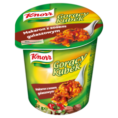 Knorr Gorący Kubek Makaron z sosem gulaszowym