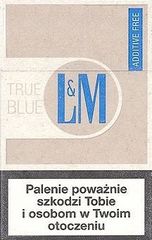 L&m Additive free papierosy Blue