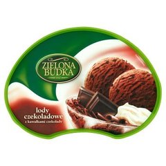 Zielona Budka Lody czekoladowe z kawałkami czekolady