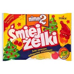 Nimm2 Śmiejżelki - żelki owocowe wzbogacone witaminami oraz sokiem owocowym