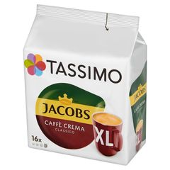 Tassimo Jacobs Caffè Crema Classico XL Kawa mielona (16 kapsułek)