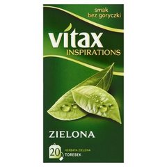 Vitax Inspirations Zielona Herbata (20 torebek)