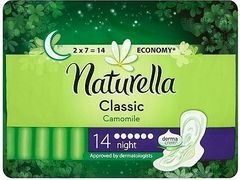 Naturella Classic Night Camomile podpaski 14 sztuk