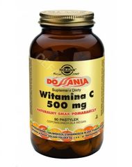 Solgar Witamina C 500 mg pastylki do ssania o smaku pomarańczowym
