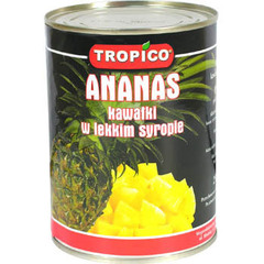 Tropico Ananas Tropico kostka w syropie