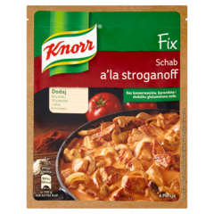 Knorr Fix Schab a'la stroganoff