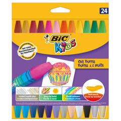 Bic Kids Kreatywne pastele olejne 24 kolory
