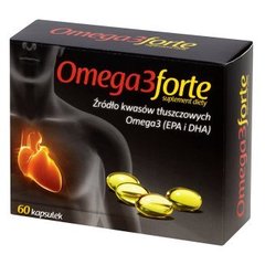 Starpharma Omega3 Forte Suplement diety 60 kapsułek