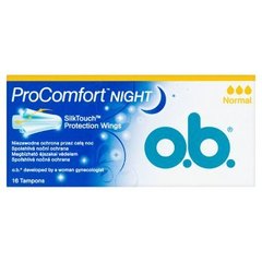 O.b. ProComfort Night Normal Tampony 16 sztuk