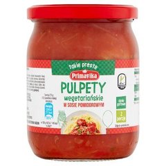 Primavika Weguś Pulpety wegetariańskie w sosie pomidorowym