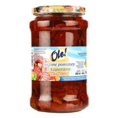 Ole Suszone pomidory z kaparami w oleju z ziołami