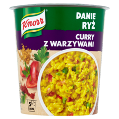 Knorr Danie Ryż Curry z warzywami