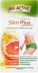 Big-Active Slim Plus Anti YoYo Suplement diety Herbatka ziołowo-owocowa 40 g (20 torebek)