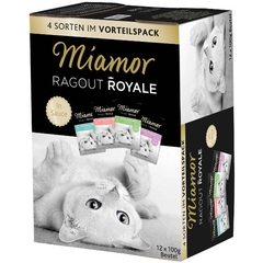 Miamor Ragout Royale mix saszetek w sosie dla kotów dorosłych 12x100g 