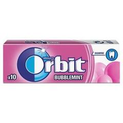 Orbit Bubblemint Guma do żucia bez cukru (10 drażetek)