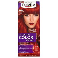 Palette Intensive Color Creme Farba do włosów Szkarłatna czerwień RV6