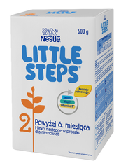Nestlé NESTLE LITTLE STEPS 2 mleko modyfikowane powyżej 6 miesiąca - 600g  