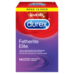 Durex Fetherlite Elite Prezerwatywy 18 sztuk