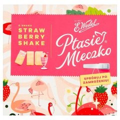 E. Wedel Ptasie Mleczko o smaku Strawberry Shake