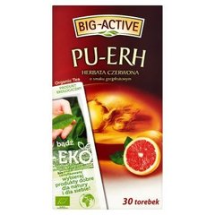 Big-Active Pu-Erh Herbata czerwona o smaku grejpfrutowym (30 torebek)