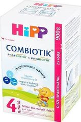 Hipp Junior Combiotik 4 Mleko dla małych dzieci po 2. roku 900 g (2 sztuki)