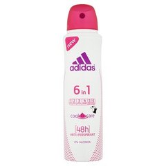 Adidas 6in1 Cool & Care Dezodorant antyperspirant w sprayu dla kobiet