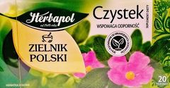 Herbapol Zielnik Polski Czystek Herbatka ziołowa 40 g (20 torebek)