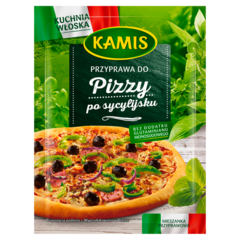Kamis Kuchnia Włoska Przyprawa do pizzy po sycylijsku Mieszanka przyprawowa
