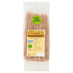 Unbranded Spaghetti Makaron pełnoziarnisty z orkiszu ekologiczny