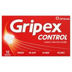 Gripex Control 500 mg + 50 mg Tabletki