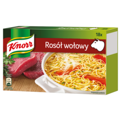 Knorr Rosół wołowy 180 g (18 kostek)