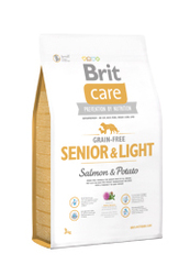 Brit Care II Grain Free Senior & Light Salmon & Potato