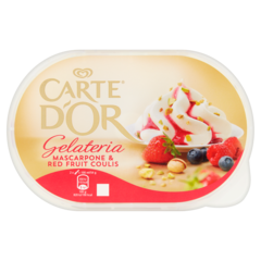 Carte D'or Gelateria Mascarpone & Red Fruit Coulis Lody