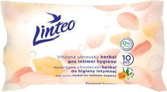 Linteo LINTEO Satin Chusteczki nawilżane do higieny intymnej 10 szt., opakowanie