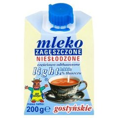 Sm Gostyń Mleko gostyńskie zagęszczone niesłodzone light 4%