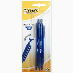 Bic Round Stic Clic Długopis niebieski