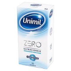 Unimil  Zero Prezerwatywy 10 sztuk