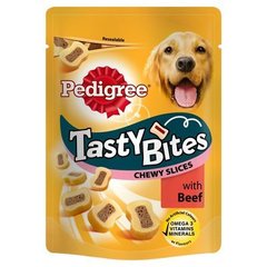 Pedigree Tasty Bites Karma uzupełniająca dla dorosłych psów z wołowiną