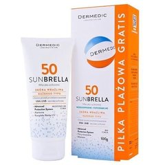 Dermedic Sunbrella Mleczko ochronne dla s.wrażliwej SPF50 + Piłka