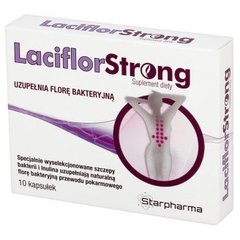 Starpharma LaciflorStrong Suplement diety 10 kapsułek