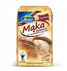 Melvit Mąka pszenna razowa do wypieku domowego chleba