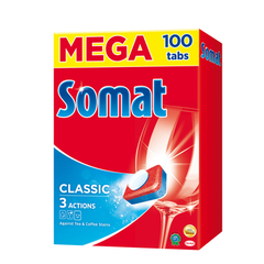 Somat Classic Tabletki do mycia naczyń w zmywarkach (100 sztuk)