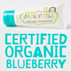 Jack N'Jill Naturalna pasta do zębów, organiczna borówka 